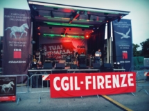 Palco Mobile Firenze Tour CGIL